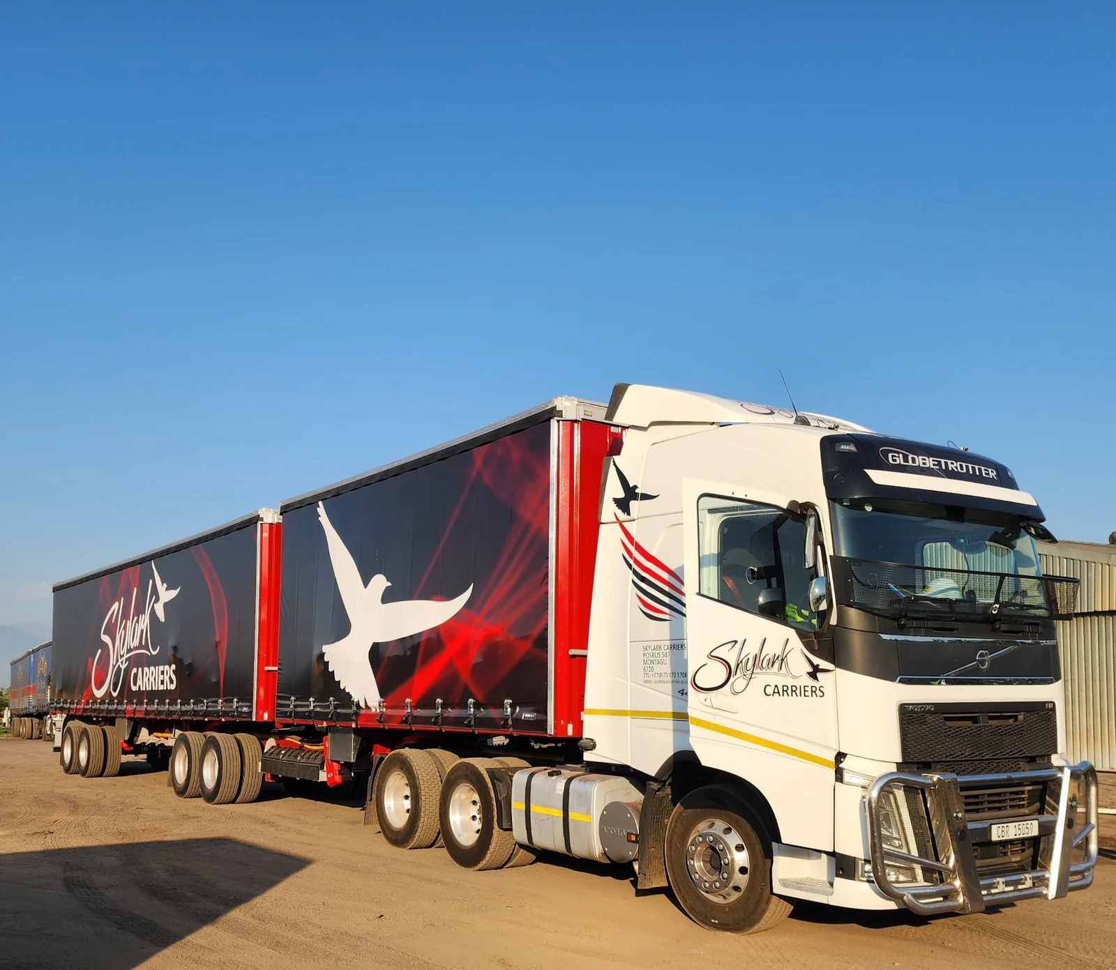 Skylark Carriers truck